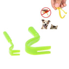 2 PCS Pet Catcher Flea Clipper Animal Deworming Pull Hard Tick Extractor Cats and Dogs Lice Scavenging Flea Hook, 2 PCS Green, 2 PCS Yellow, 2 PCS Blue - DealBuddy