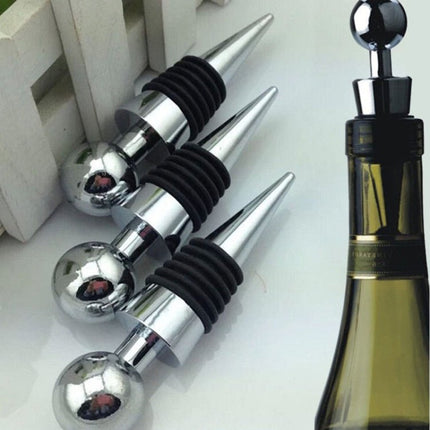 2 PCS Reusable Vacuum Sealed Red Wine Bottle Stopper - DealBuddy