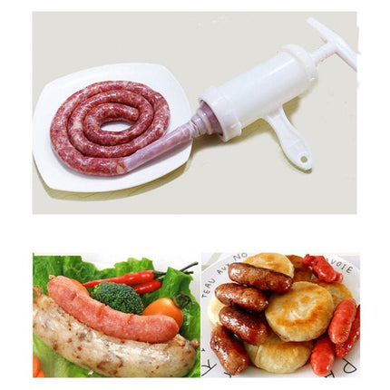 2 PCS Sausage Machine Meat Stuffer Filler Hand Operated Salami Maker - DealBuddy