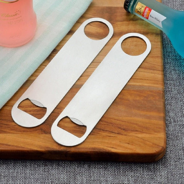 2 PCS Stainless Steel Bottle Opener Creative Multipurpose Beer Soda Lid Opener - DealBuddy