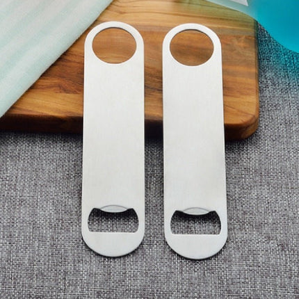 2 PCS Stainless Steel Bottle Opener Creative Multipurpose Beer Soda Lid Opener - DealBuddy