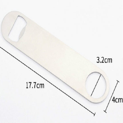 2 PCS Stainless Steel Bottle Opener Creative Multipurpose Beer Soda Lid Opener - DealBuddy
