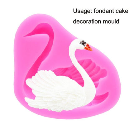 2 PCS Swan Baking Silicone Mould Cake Decorating Mould - DealBuddy