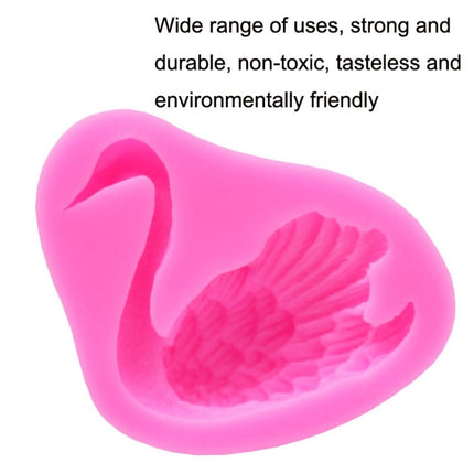 2 PCS Swan Baking Silicone Mould Cake Decorating Mould - DealBuddy