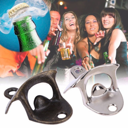 2 PCS Vintage Bottle Opener Wall Mounted Wine Beer Opener - DealBuddy
