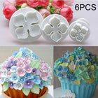 2 Set Silicone Hydrangea Fondant Cake Decorating Flower Blossom Mold - DealBuddy