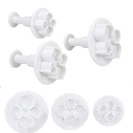 2 Set Silicone Hydrangea Fondant Cake Decorating Flower Blossom Mold - DealBuddy