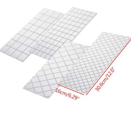 2 Sets DIY Cake Mold Wexture Fondant Printing Mold - DealBuddy