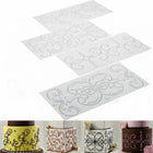2 Sets DIY Cake Mold Wexture Fondant Printing Mold - DealBuddy