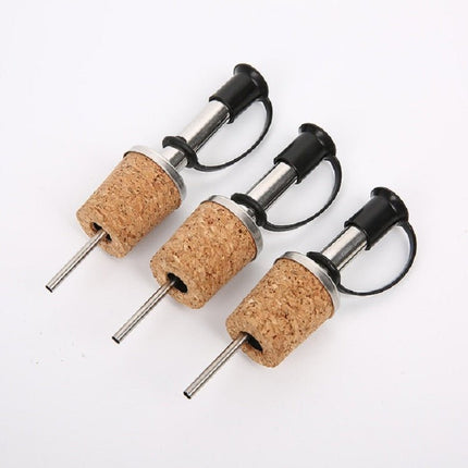 20 PCS Cork Wine Stopper Stainless Steel Pourer Wine Diversion Spout Dispenser - DealBuddy