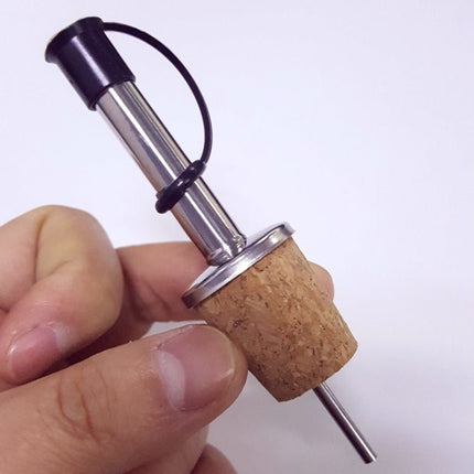 20 PCS Cork Wine Stopper Stainless Steel Pourer Wine Diversion Spout Dispenser - DealBuddy