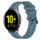 20mm Concave Striped Slicone Watch Band, For Samsung Galaxy Watch Active 2 40mm, For Samsung Galaxy Watch Active 2 44mm, For Samsung Galaxy Watch 42mm, For Samsung Galaxy Watch 6 44mm - DealBuddy