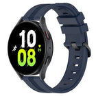 20mm Concave Striped Slicone Watch Band, For Samsung Galaxy Watch5 44mm, For Samsung Galaxy Watch 6 Classic 47mm, For Samsung Galaxy Watch5 40mm, For Samsung Galaxy Watch5 Pro 45mm - DealBuddy