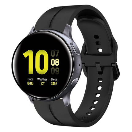 20mm Loop Silicone Watch Band, For Samsung Galaxy Watch Active 2 40mm, For Samsung Galaxy Watch Active 2 44mm, For Samsung Galaxy Watch 42mm, For Samsung Galaxy Watch 6 44mm - DealBuddy
