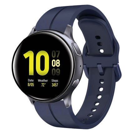 20mm Loop Silicone Watch Band, For Samsung Galaxy Watch Active 2 40mm, For Samsung Galaxy Watch Active 2 44mm, For Samsung Galaxy Watch 42mm, For Samsung Galaxy Watch 6 44mm - DealBuddy