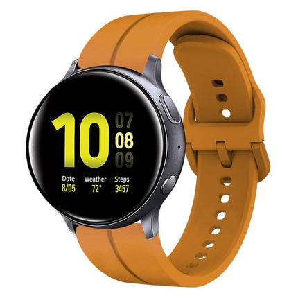 20mm Loop Silicone Watch Band, For Samsung Galaxy Watch Active 2 40mm, For Samsung Galaxy Watch Active 2 44mm, For Samsung Galaxy Watch 42mm, For Samsung Galaxy Watch 6 44mm - DealBuddy