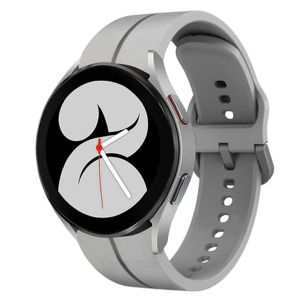 20mm Loop Silicone Watch Band, For Samsung Galaxy Watch4 44mm, For Samsung Galaxy Watch4 40mm, For Samsung Galaxy Watch 4 Classic 42mm, For Samsung Galaxy Watch 4 Classic 46mm - DealBuddy