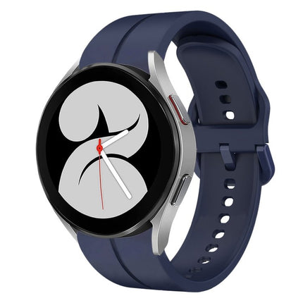 20mm Loop Silicone Watch Band, For Samsung Galaxy Watch4 44mm, For Samsung Galaxy Watch4 40mm, For Samsung Galaxy Watch 4 Classic 42mm, For Samsung Galaxy Watch 4 Classic 46mm - DealBuddy