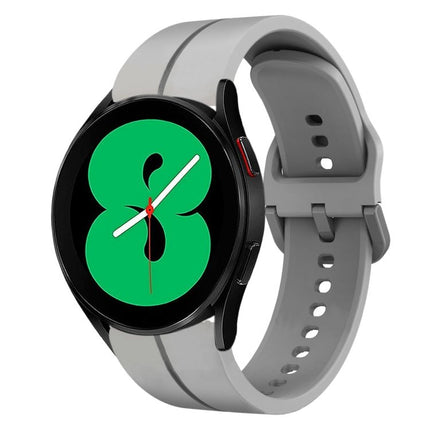 20mm Loop Silicone Watch Band, For Samsung Galaxy Watch4 44mm, For Samsung Galaxy Watch4 40mm, For Samsung Galaxy Watch 4 Classic 42mm, For Samsung Galaxy Watch 4 Classic 46mm - DealBuddy
