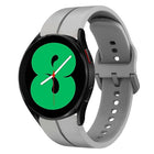20mm Loop Silicone Watch Band, For Samsung Galaxy Watch4 44mm, For Samsung Galaxy Watch4 40mm, For Samsung Galaxy Watch 4 Classic 42mm, For Samsung Galaxy Watch 4 Classic 46mm - DealBuddy