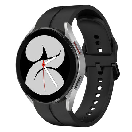 20mm Loop Silicone Watch Band, For Samsung Galaxy Watch4 44mm, For Samsung Galaxy Watch4 40mm, For Samsung Galaxy Watch 4 Classic 42mm, For Samsung Galaxy Watch 4 Classic 46mm - DealBuddy
