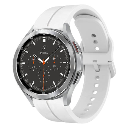 20mm Loop Silicone Watch Band, For Samsung Galaxy Watch4 44mm, For Samsung Galaxy Watch4 40mm, For Samsung Galaxy Watch 4 Classic 42mm, For Samsung Galaxy Watch 4 Classic 46mm - DealBuddy