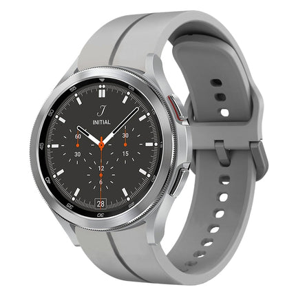 20mm Loop Silicone Watch Band, For Samsung Galaxy Watch4 44mm, For Samsung Galaxy Watch4 40mm, For Samsung Galaxy Watch 4 Classic 42mm, For Samsung Galaxy Watch 4 Classic 46mm - DealBuddy