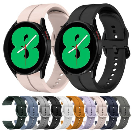 20mm Loop Silicone Watch Band, For Samsung Galaxy Watch4 44mm, For Samsung Galaxy Watch4 40mm, For Samsung Galaxy Watch 4 Classic 42mm, For Samsung Galaxy Watch 4 Classic 46mm - DealBuddy