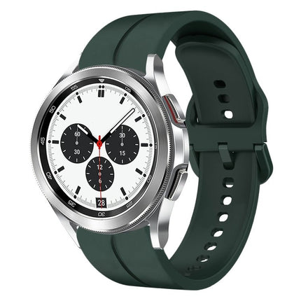 20mm Loop Silicone Watch Band, For Samsung Galaxy Watch4 44mm, For Samsung Galaxy Watch4 40mm, For Samsung Galaxy Watch 4 Classic 42mm, For Samsung Galaxy Watch 4 Classic 46mm - DealBuddy