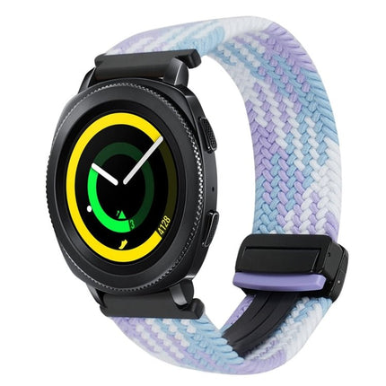 20mm Magnetic Buckle Braided Watch Strap, For Samsung Galaxy Watch 5 Pro, For Samsung Gear Sport - DealBuddy