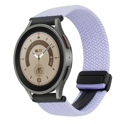 20mm Magnetic Buckle Braided Watch Strap, For Samsung Galaxy Watch 5 Pro, For Samsung Gear Sport - DealBuddy