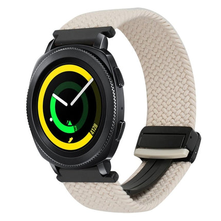 20mm Magnetic Buckle Braided Watch Strap, For Samsung Galaxy Watch 5 Pro, For Samsung Gear Sport - DealBuddy