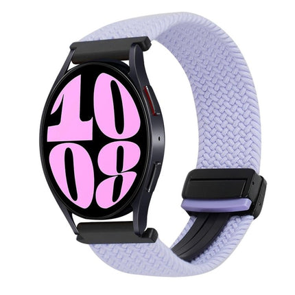 20mm Magnetic Buckle Braided Watch Strap, For Samsung Galaxy Watch 6, For Samsung Galaxy Watch 5 - DealBuddy