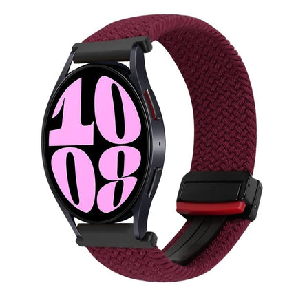 20mm Magnetic Buckle Braided Watch Strap, For Samsung Galaxy Watch 6, For Samsung Galaxy Watch 5 - DealBuddy