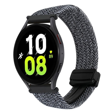 20mm Magnetic Buckle Braided Watch Strap, For Samsung Galaxy Watch 6, For Samsung Galaxy Watch 5 - DealBuddy