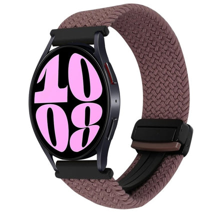 20mm Magnetic Buckle Braided Watch Strap, For Samsung Galaxy Watch 6, For Samsung Galaxy Watch 5 - DealBuddy