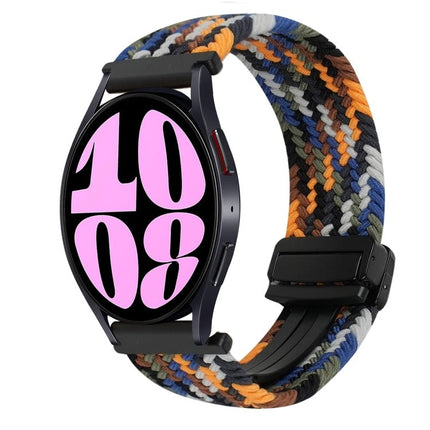 20mm Magnetic Buckle Braided Watch Strap, For Samsung Galaxy Watch 6, For Samsung Galaxy Watch 5 - DealBuddy