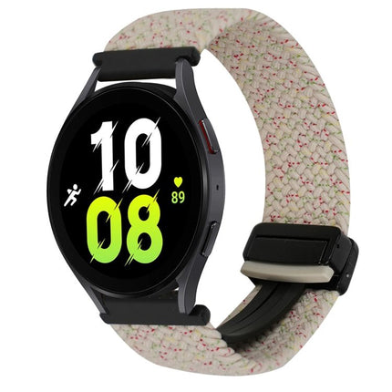 20mm Magnetic Buckle Braided Watch Strap, For Samsung Galaxy Watch 6, For Samsung Galaxy Watch 5 - DealBuddy