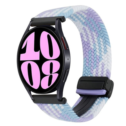 20mm Magnetic Buckle Braided Watch Strap, For Samsung Galaxy Watch 6, For Samsung Galaxy Watch 5 - DealBuddy