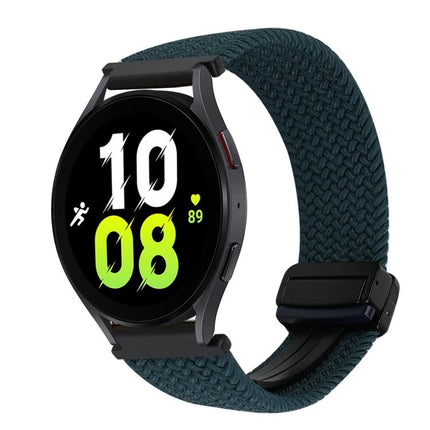 20mm Magnetic Buckle Braided Watch Strap, For Samsung Galaxy Watch 6, For Samsung Galaxy Watch 5 - DealBuddy