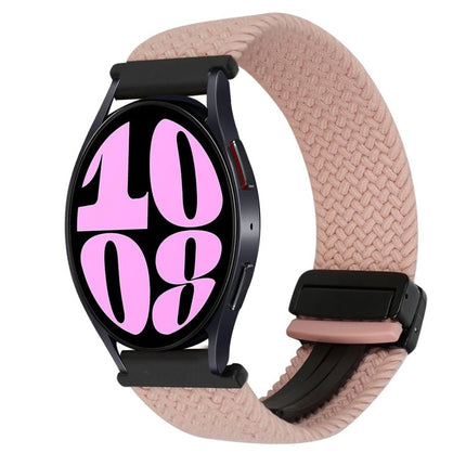 20mm Magnetic Buckle Braided Watch Strap, For Samsung Galaxy Watch 6, For Samsung Galaxy Watch 5 - DealBuddy