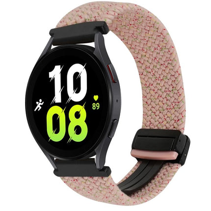 20mm Magnetic Buckle Braided Watch Strap, For Samsung Galaxy Watch 6, For Samsung Galaxy Watch 5 - DealBuddy