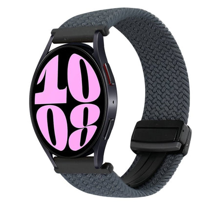 20mm Magnetic Buckle Braided Watch Strap, For Samsung Galaxy Watch 6, For Samsung Galaxy Watch 5 - DealBuddy