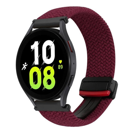 20mm Magnetic Buckle Braided Watch Strap, For Samsung Galaxy Watch 6, For Samsung Galaxy Watch 5 - DealBuddy