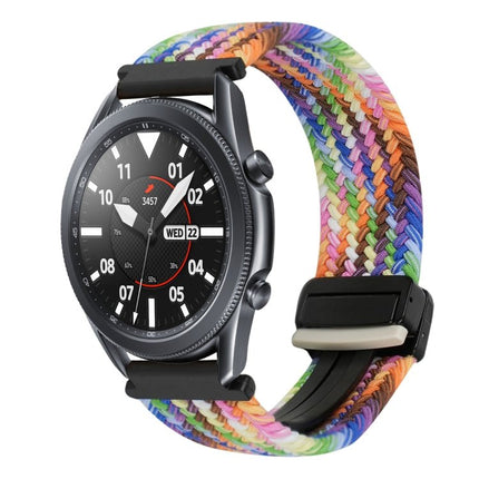 20mm Magnetic Buckle Braided Watch Strap, For Samsung Galaxy Watch Active 2, For Samsung Galaxy Watch 3 41mm - DealBuddy