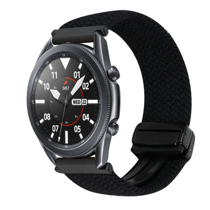 20mm Magnetic Buckle Braided Watch Strap, For Samsung Galaxy Watch Active 2, For Samsung Galaxy Watch 3 41mm - DealBuddy