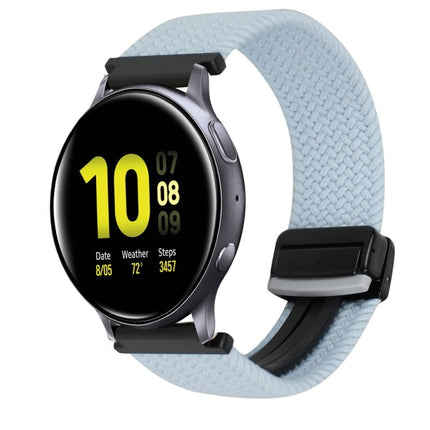 20mm Magnetic Buckle Braided Watch Strap, For Samsung Galaxy Watch Active 2, For Samsung Galaxy Watch 3 41mm - DealBuddy