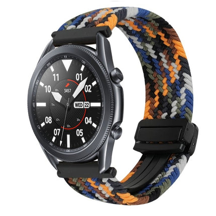 20mm Magnetic Buckle Braided Watch Strap, For Samsung Galaxy Watch Active 2, For Samsung Galaxy Watch 3 41mm - DealBuddy