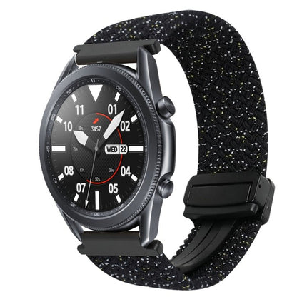20mm Magnetic Buckle Braided Watch Strap, For Samsung Galaxy Watch Active 2, For Samsung Galaxy Watch 3 41mm - DealBuddy