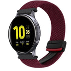 For Samsung Galaxy Watch Active 2 / Wine Red